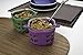 Lifefactory 2-Cup Glass Food Storage with Silicone Sleeve, Graphite