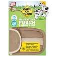 Bags On Board Pouch Dispenser, Olive Green, 15 Bags
