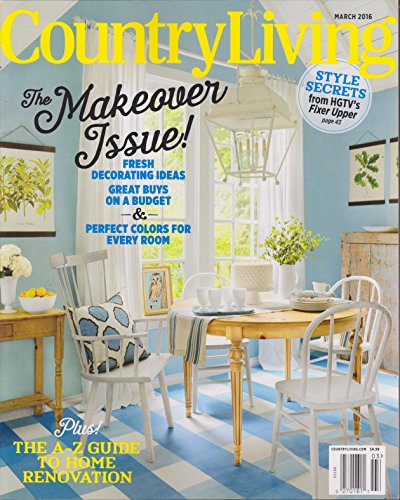 Country Living Magazine March 2016