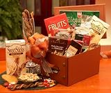 With Sincere Gratitude Gourmet Gift in Faux Leather Box