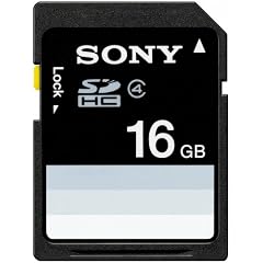 Sony SF16N4 Class 4 Standard 16GB SDHC-Speicherkarte