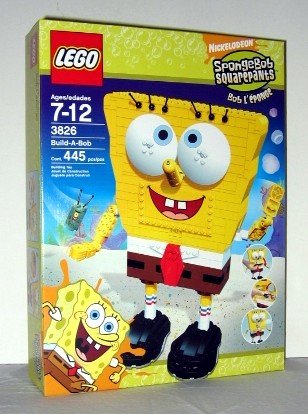 Childrens Toyshop  Toys : LEGO SpongeBob Build-A-Bob