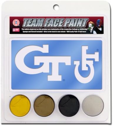 NCAA Georgia Tech Yellow Jackets Face Paint Kit