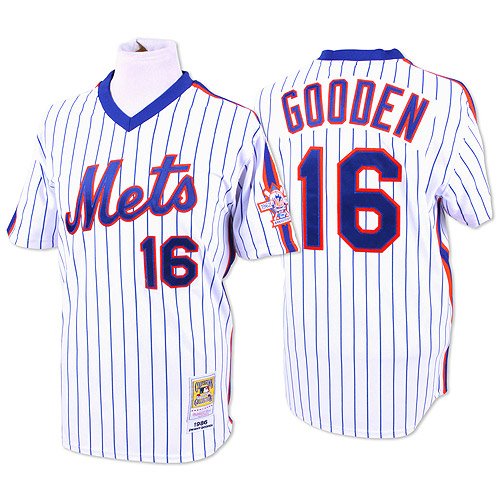 New York Mets Authentic 1986 Dwight Gooden Home Jersey By Mitchell & Ness Size 52