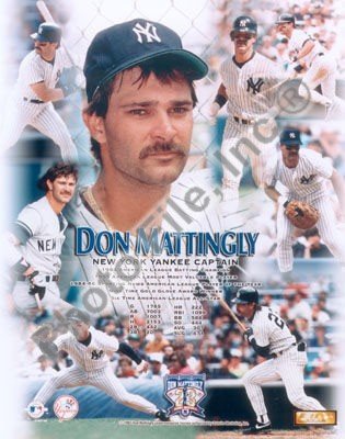 Don Mattingly New York Yankees 8x10 Color Photo