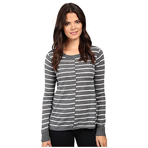 ペイジ アウター ニット&セーター Allie Stripe Sweater Medium Hea [並行輸入品]