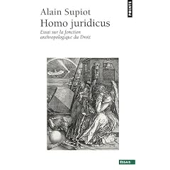 Homo juridicus : Essai sur la fonction anthropologique du Droit
