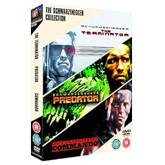 Schwarzenegger Triple (Terminator, Predator, Commando) [DVD]