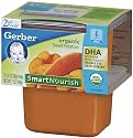 Gerber 2nd Foods Organic Sweet Potatoes, 2-Count, 3.5-Ounce Tubs (Pack of 8)
