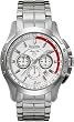 Bulova Men's Marine Star 96B013 Silver Stainless-Steel Quartz Watch with White Dial