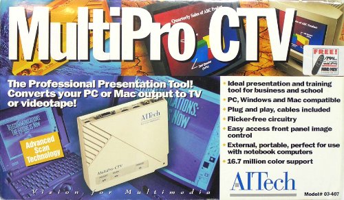AITech MultiPro CTV External VGA to TV Converter