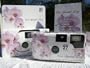 10 Pack Lavender Orchid Wedding Disposable 35mm Cameras in Gift Boxes with Matching Tents 27exp.
