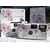 10 Pack Lavender Orchid Wedding Disposable 35mm Cameras in Gift Boxes with Matching Tents 27exp.