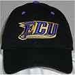 East Carolina Pirates "One-Fit" NCAA Cotton Twill Flex Cap (Black)