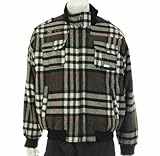 Sean John Jacket, Wool Varsity Plaid Plaid XL