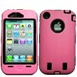 KingCase iPhone 3G & 3GS * Warrior Case * (Light Pink & Black) 8GB, 16GB, 32GB - The ULTIMATE Protector