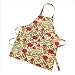HOLIDAY PRINT KITCHEN APRON CHRISTMAS XMAS THEME GIFT