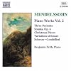 Mendelssohn Klavierwerke Vol 2 Fri