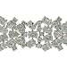 Jewelry : Sterling Silver Cubic Zirconia Multi-Stone Bracelet by Charles Winston, 7.25"