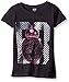 STAR WARS Big Girls' Pink BB-8 Girls 7-16 Short Sleeve Graphic Tee, Black, Large-12/14