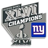 New York Giants 2012 Super Bowl 46 Champs Lapel Pin