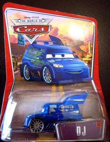 Childrens Toyshop  Spielwaren : Disney Pixar - CARS - THE WORLD OF CARS - Die-Cast - DJ - OVP