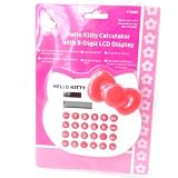 Calculator Hello Kitty red white.