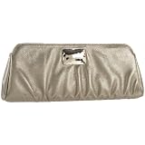 Lauren Merkin Crosby Metallic Goatskin Clutch