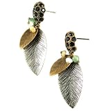 Image of Hultquist Acorn & Leaf Earrings