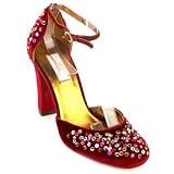 J Lo by Jennifer Lopez Darling Cranberry high-heels by J Lo Jennifer Lopez