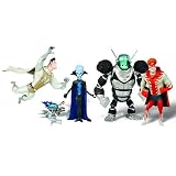 Megamind Movie Exclusive Mini Action Figure Collection 5Pack Tighten, Metro Man, Megamind, Dreambot Minion