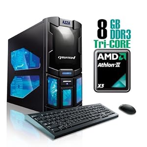 CybertronPC Spartan 2211CBU, AMD Athlon II X3 Gaming PC, W7 Ultimate, , Black