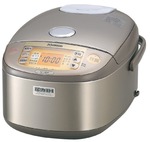 ZOJIRUSHI 真空圧力IH炊飯ジャー極め炊き NP-HZ10-XJ ステンレスブラウン
