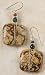 Earrings - Picture Jasper with Silver Wire Wrap