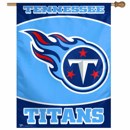 NFL Tennessee Titans 27-by-37 inch Vertical Flag