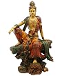 Colorful Water & Moon Quan-Yin Buddhist Statue - Free Shipping