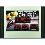 Philadelphia Flyers NHL Scoreboard Desk Clock (6.5"x9")