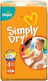Pampers Simply Dry Maxi 7-18/40 St.