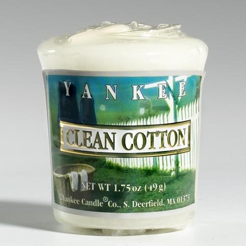 Clean Cotton Single Votive By Yankee Candle Co.