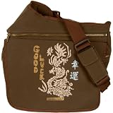 Diaper Dude Faux Suede Good Luck Bag (Brown)