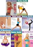 Denise Austin (8 Pack) Blast Away 10 Lbs / Fat-Blasting Yoga / Get Fit Fast / Mat Workout Based on the Work of J.H. Pilate's / Power Yoga Plus / Power Zone - Mind, Body, Soul / Ultimate Fat Burner / Yoga Buns