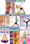 Denise Austin (8 Pack) Blast Away 10 Lbs / Fat-Blasting Yoga / Get Fit Fast / Mat Workout Based on the Work of J.H. Pilate's / Power Yoga Plus / Power Zone - Mind, Body, Soul / Ultimate Fat Burner / Yoga Buns