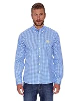 Polo Club Camisa Fitted (Azul)