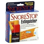 SnoreStop Extinguisher Anti-Snoring Oral Spray, Maximum Strength, 120 ct.