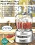 Cuisinart Silver Color Mini-prep Plus Food Processor