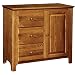 Country 1-Drawer/3-Drawer Cabinet