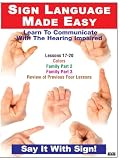 Sign Language Series Lessons 17-20: Colors, Sports & Family