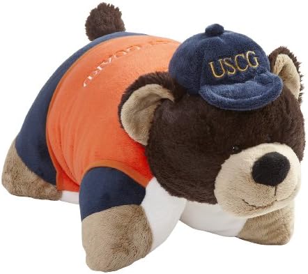 Operation Pillow Pets US Coast Guard Vest Folding Plush Pillow, 18-Inch