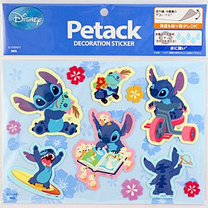 ディズニー ペタック（デコレーションステッカー） スティッチ　DIS-87-02