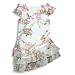 K.C. Parker by Hartstrings - Girls Floral Dress, White, Multi